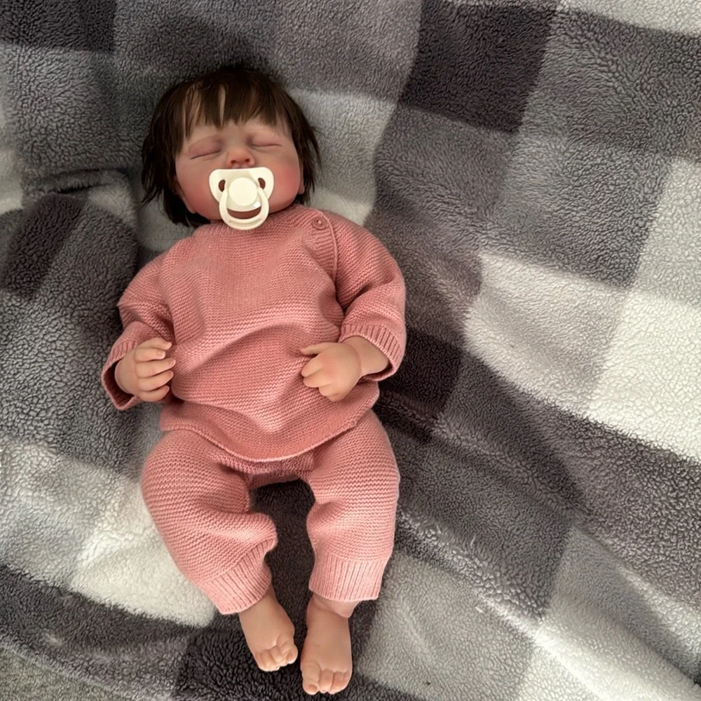 REBORN BABY DOLL Lifelike Newborn Girl Full Body Vinyl, Anatomically Correct! - Picture 17 of 17